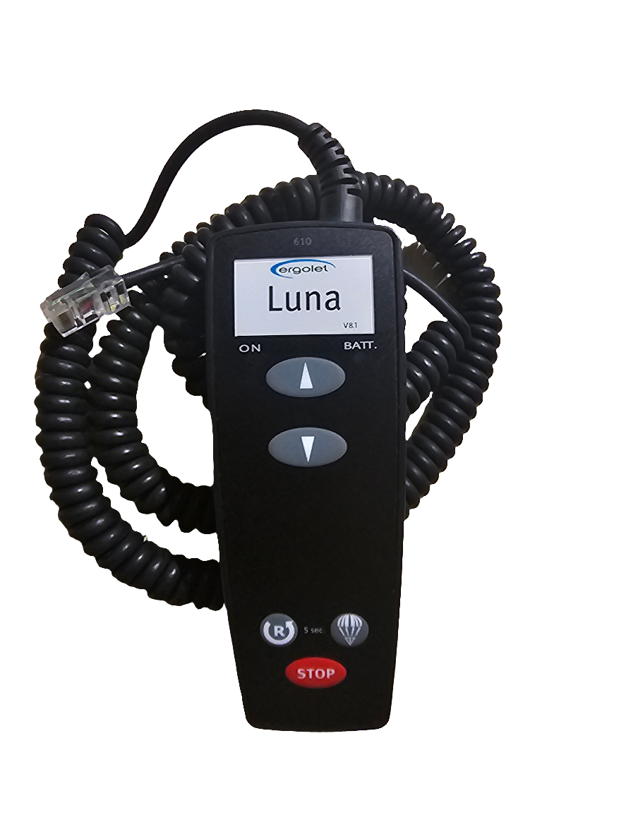 Ergolet Luna Hand Control - internet plug connector