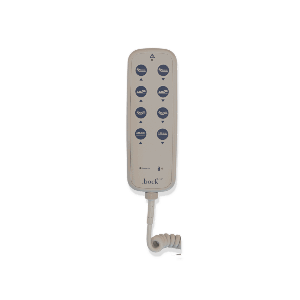 Bock Bed Handset - 8 Button Domiflex